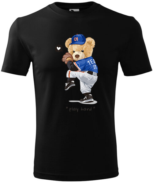 Tricou "Play Hard"